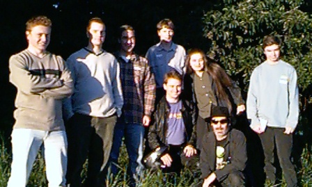 BUGS members at the first meeting.
L-R: Nathan, Nick, Michael, Peter, Sue, Matthew
Front L-R: Tom and Andy