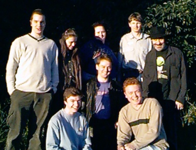 
BUGS members at the first meeting.
L-R: Nick, Sue, Michaela, Peter, Andy
Front L-R: Matthew, Tom and Nathan